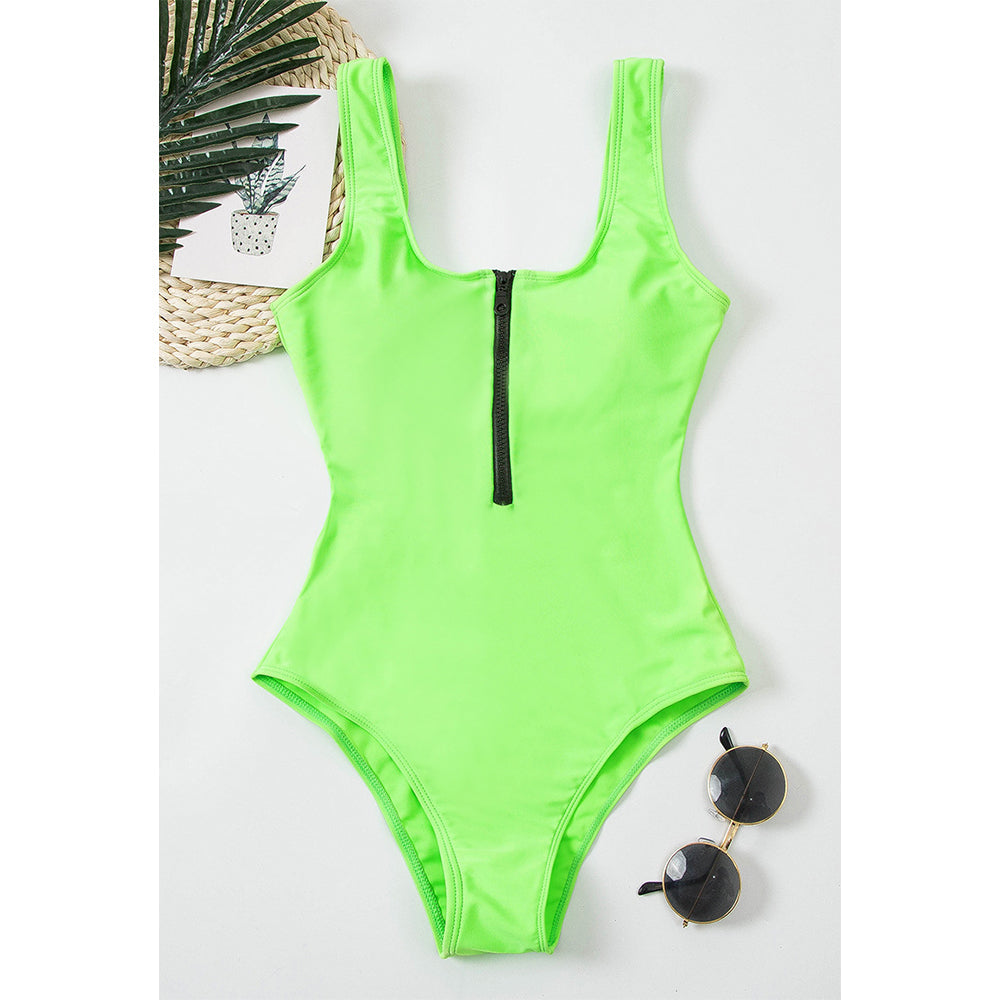 Jungle Love Belted Swimsuit - Beach Society