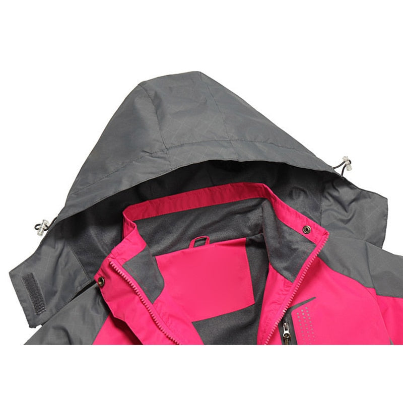 Pink Lady&#39;s Waterproof Hiking Jacket